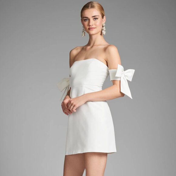 Sachin + Babi Stephi Dress in Ivory - Picture 1 of 12